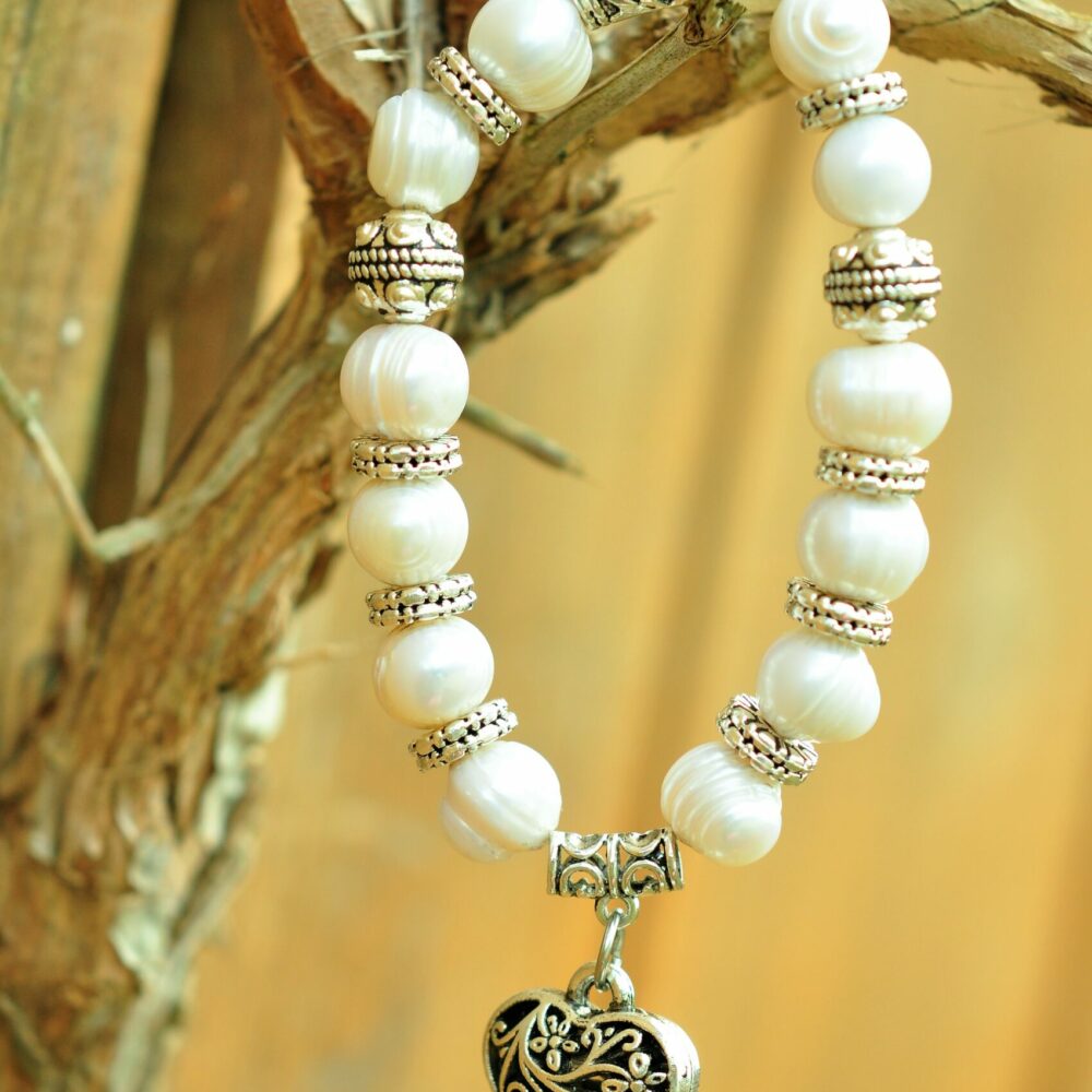 Heart Charm Bracelet (BA-903504)