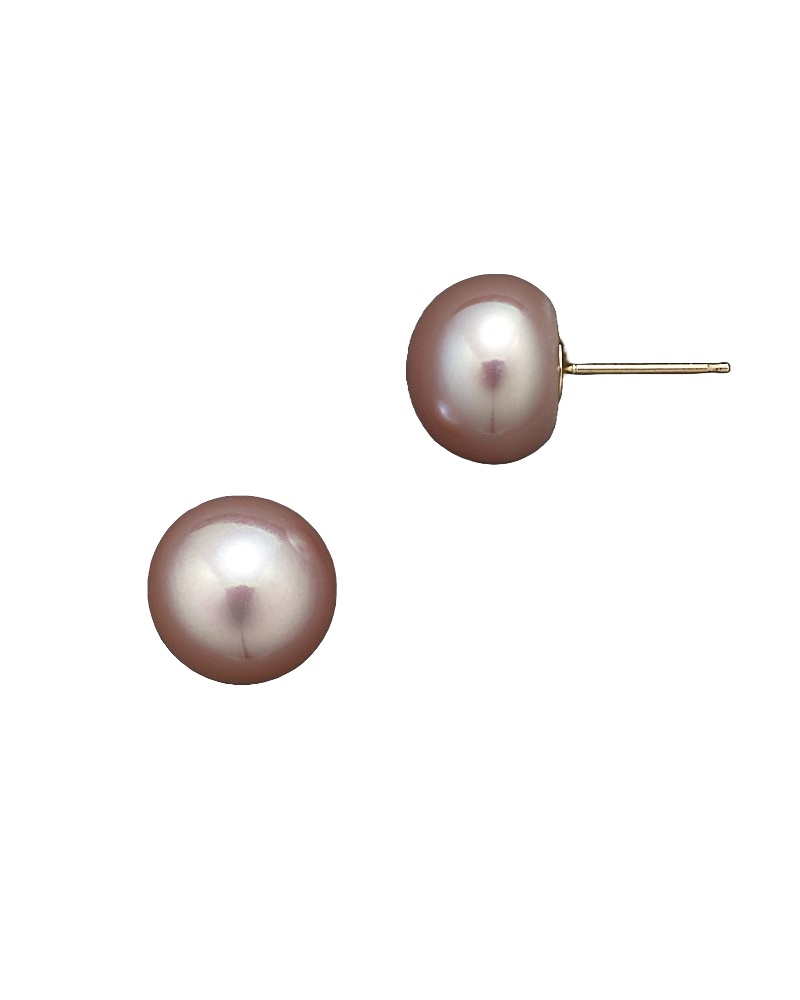 12-13 mm Pearl Sterling stud Earrings (ER-905095)