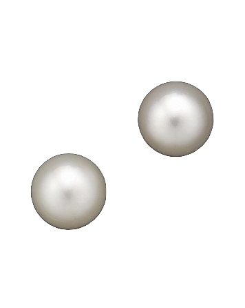 3-4 mm Pearl Sterling Stud Earrings