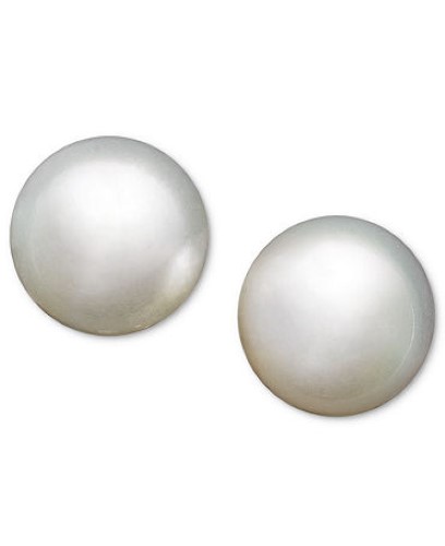 8-9 mm Pearl Sterling Silver Stud Earrings (ER-905089)