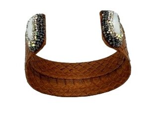 Python Pearl Bangle - Brown (LB-805085)