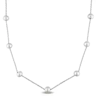 Vienna Station Pearl Necklace (NL-0353-09)