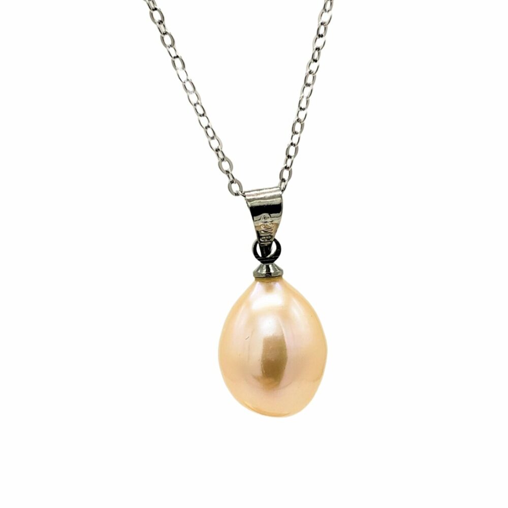 Single Pearl Pendant Only - Champagne Color (PD-805132)