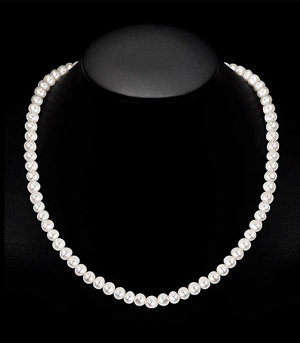 7-8 mm Royal White Pearl Necklace (PN-800001)