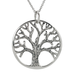 Tree of Life Sterling Silver Necklace (SN-903058)