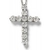 CZ Cross Sterling Silver (SN-905009)