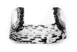 Python Pearl Bangle - Black & White (LB-805086)